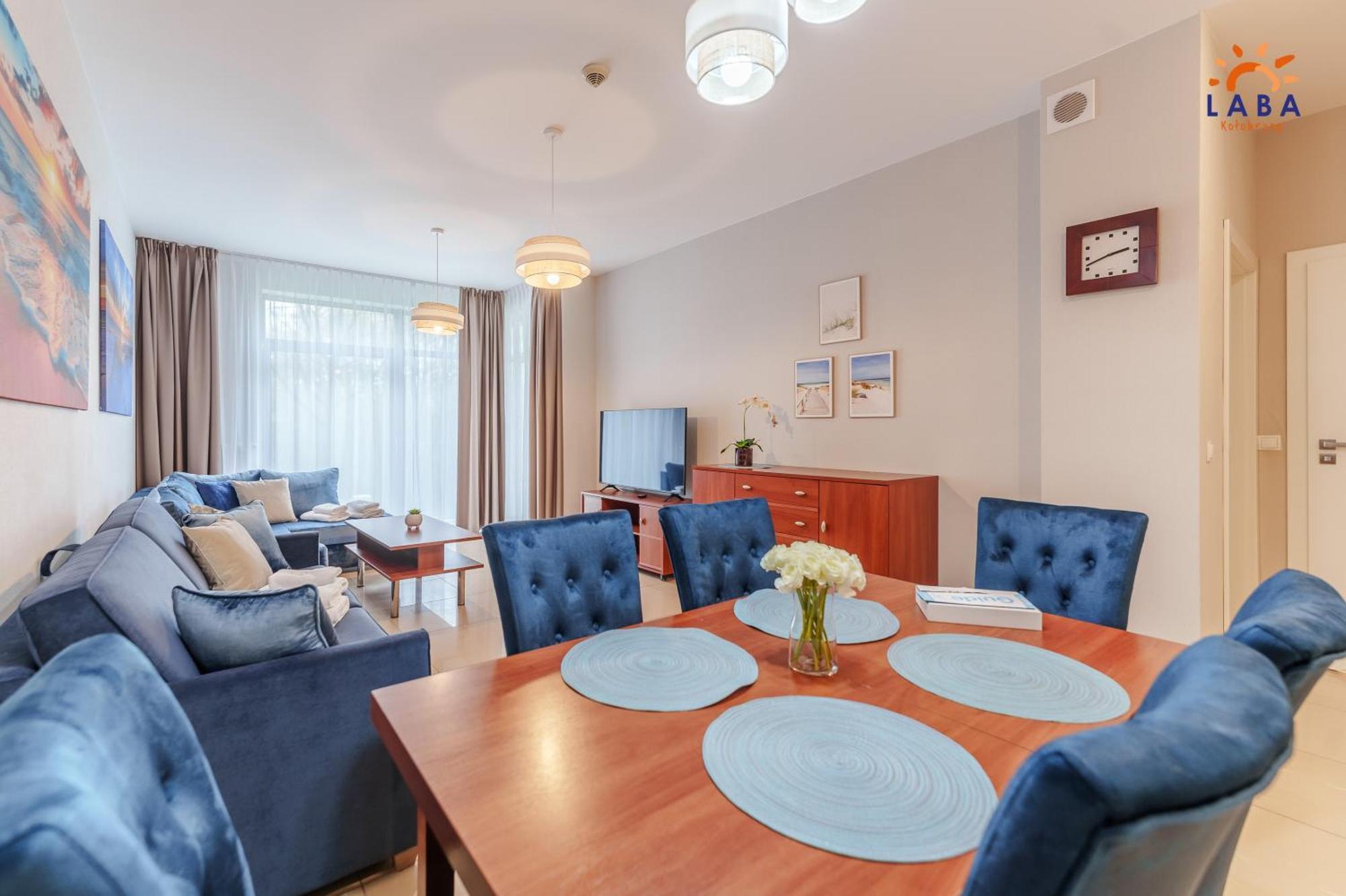 Laba Kolobrzeg Apartamenty Diune Z Parkingiem Exteriör bild