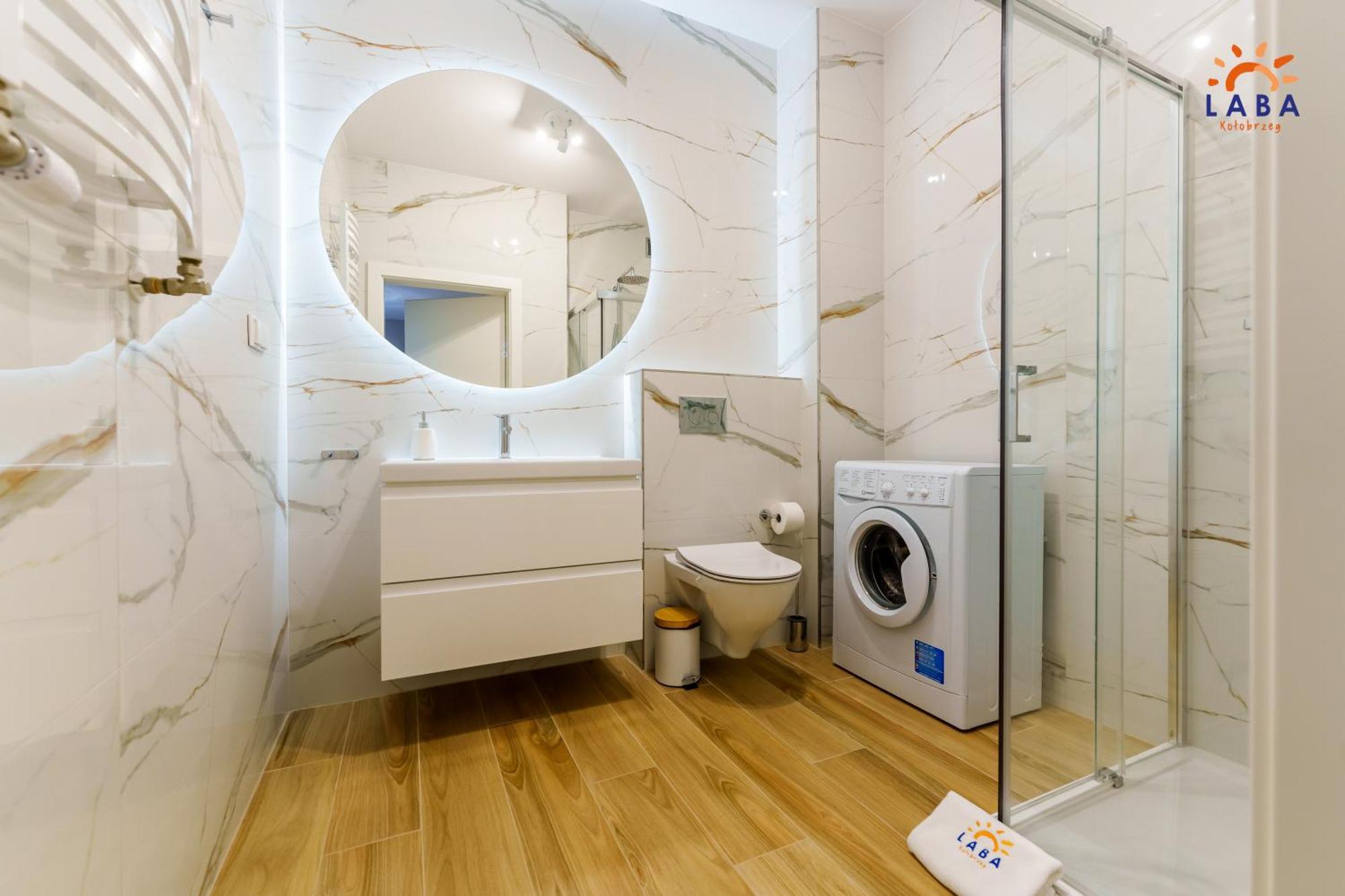 Laba Kolobrzeg Apartamenty Diune Z Parkingiem Exteriör bild