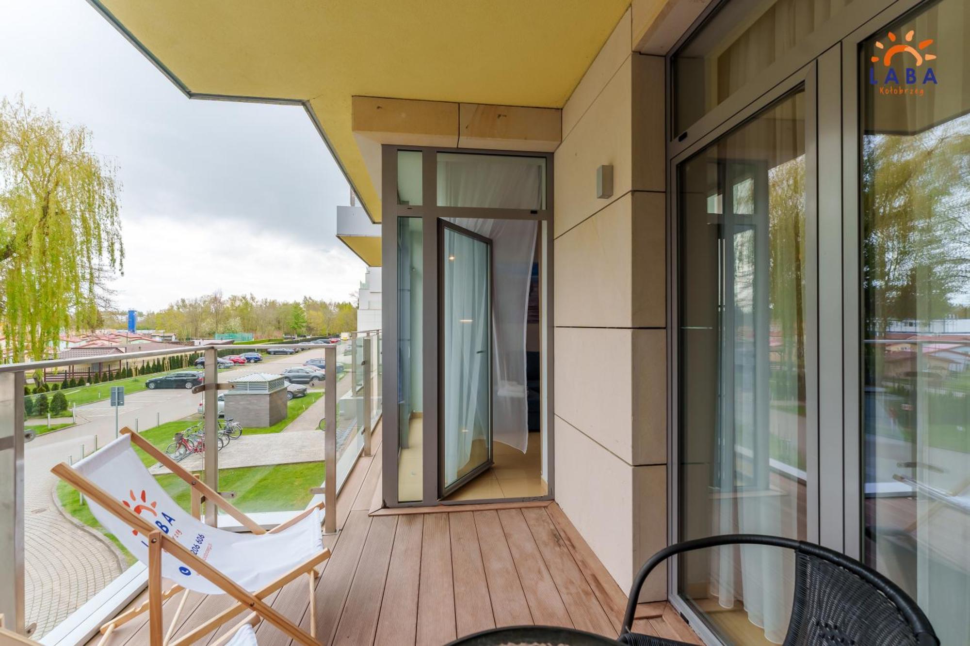 Laba Kolobrzeg Apartamenty Diune Z Parkingiem Exteriör bild